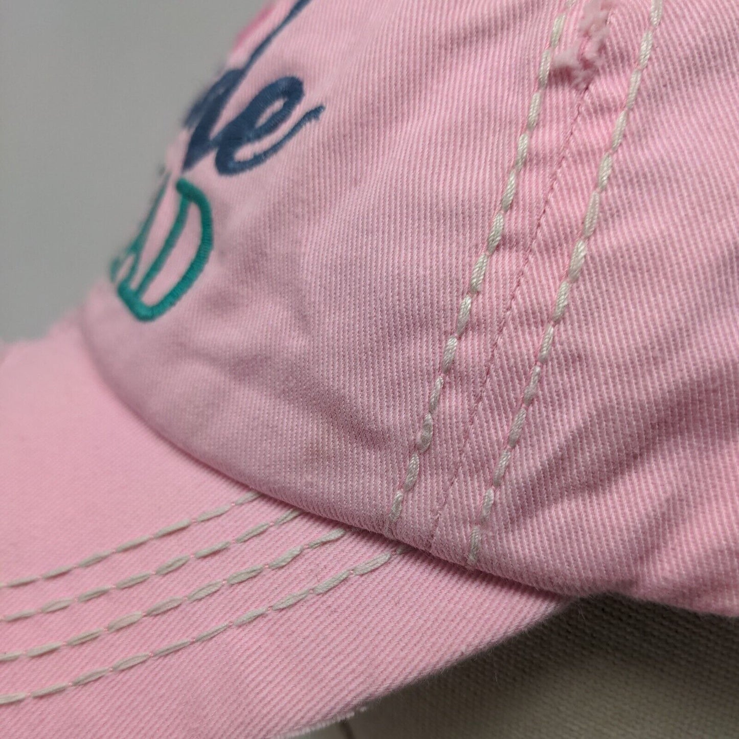 Bride Squad Strapback Hat Pink One Size Embroidered KB ETHOS Vintage