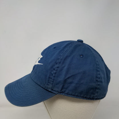Nike Swoosh Slideback Hat Blue OSFM Embroidered Heritage 86 Vent Holes