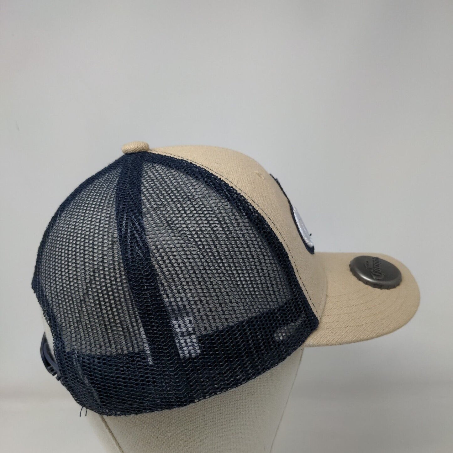 Corona Snapback Mesh Back Trucker Hat Multi One Size Bottle Opener