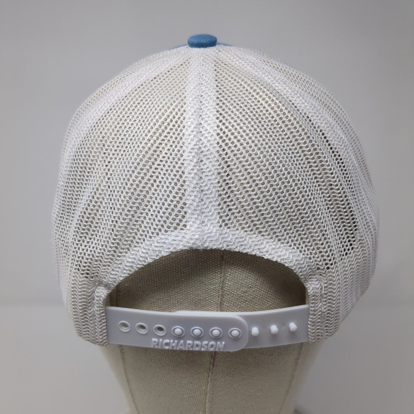 Tom Boland Ford Snapback Mesh Back Trucker Hat Blue One Size Adjustable