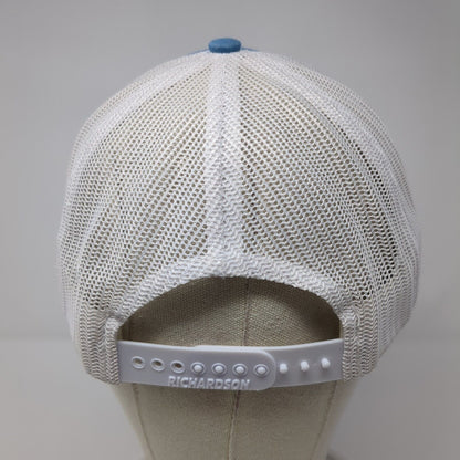 Tom Boland Ford Snapback Mesh Back Trucker Hat Blue One Size Adjustable