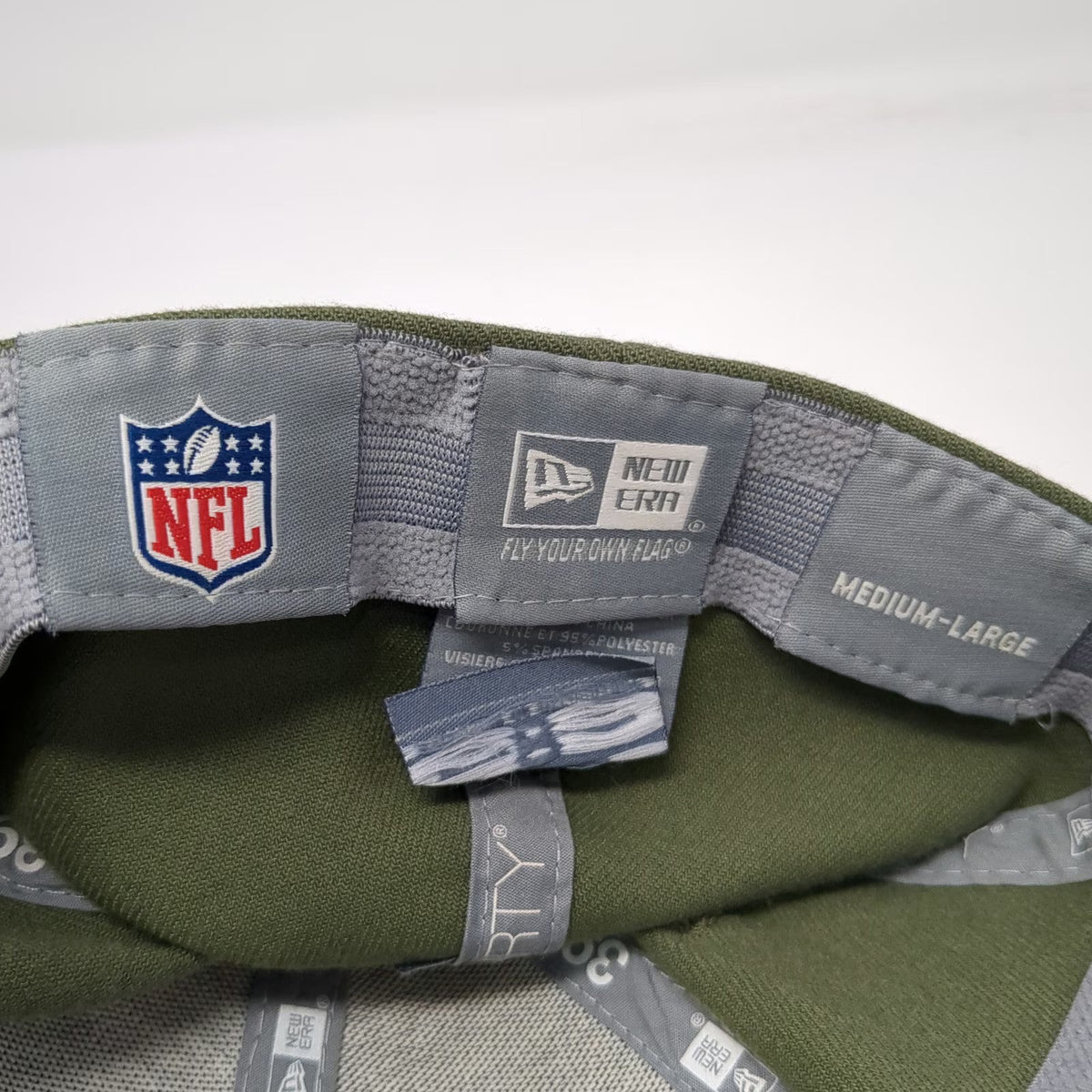 San Francisco 49ers NFL New Era Cap Green L Salute to Service Digital Camo Hat