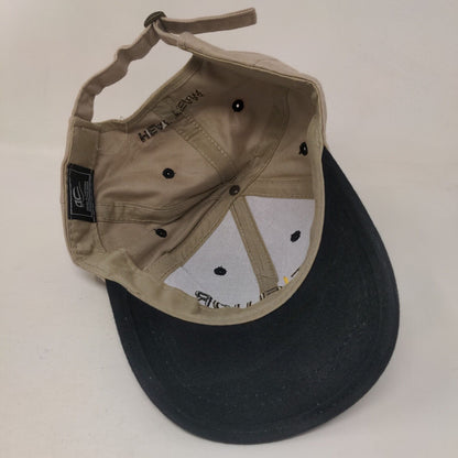 JGC | FLUOR Heat Team Slideback Hat Tan OSFM Adjustable Embroidered OC