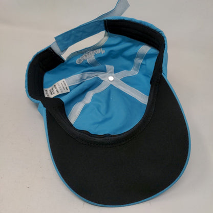 Carnival Strapback Hat Blue OSFA Adjustable Embroidered Logo 5 Panel