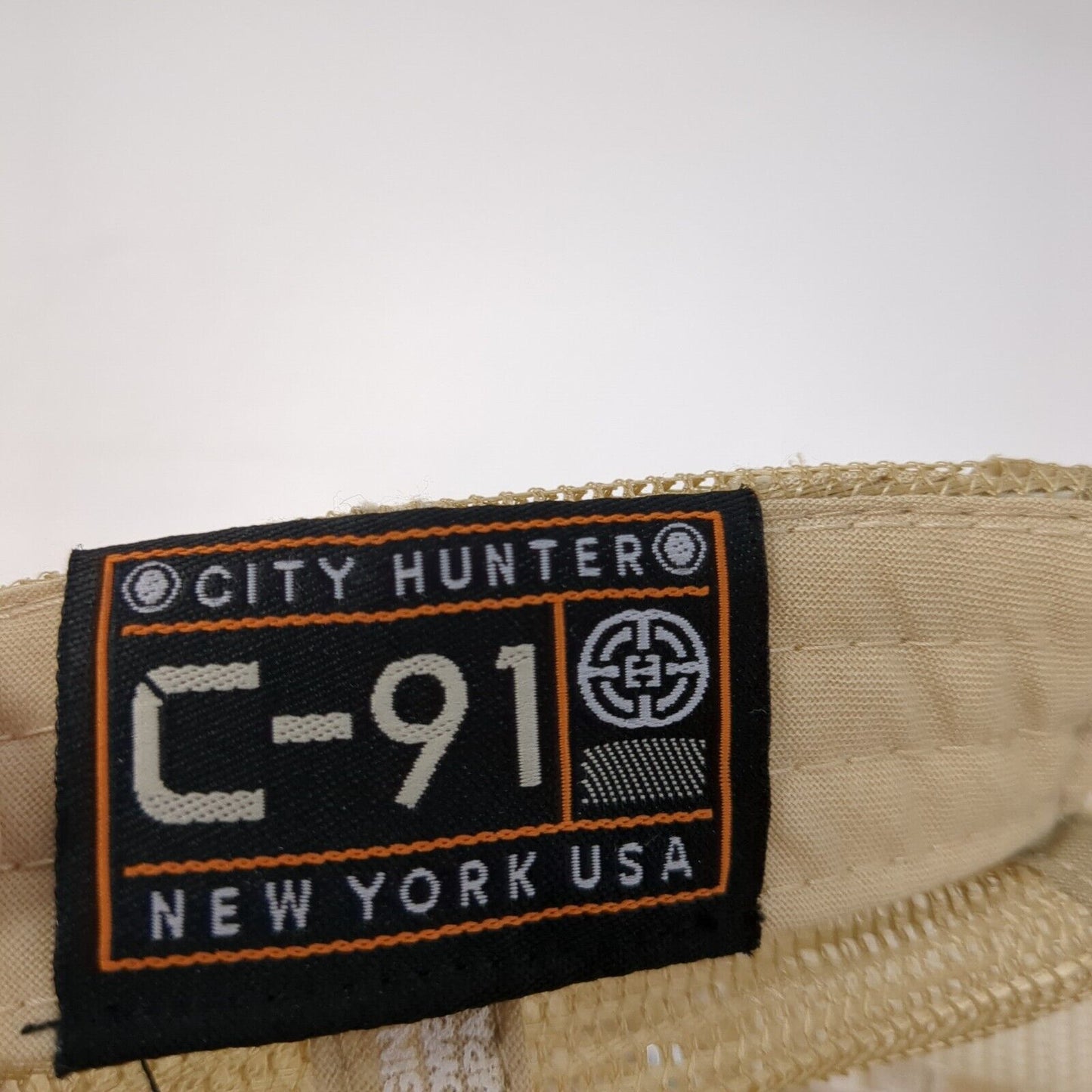 City Hunter Snapback Mesh Back Trucker Hat Multi One Size Metallic