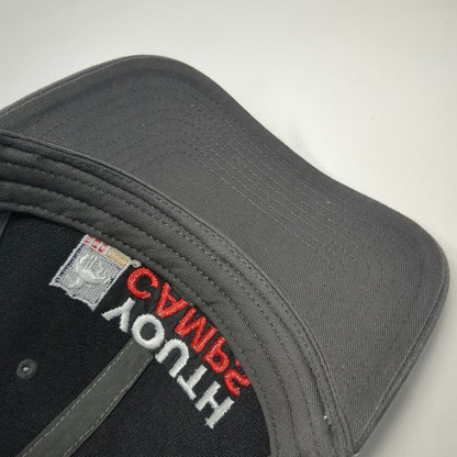 The Game Trucker Hat Gray One Size PRCA Youth Camps Rodeo Starts Here Mesh