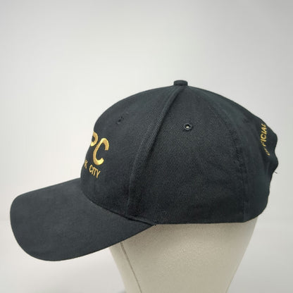 Cotton Deluxe R2PC Road To Park City Black Hat Directors Cap OSFM Gold Slideback