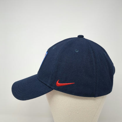Nike USA National Soccer Team US Soccer Hat Blue Red White One Size Slideback