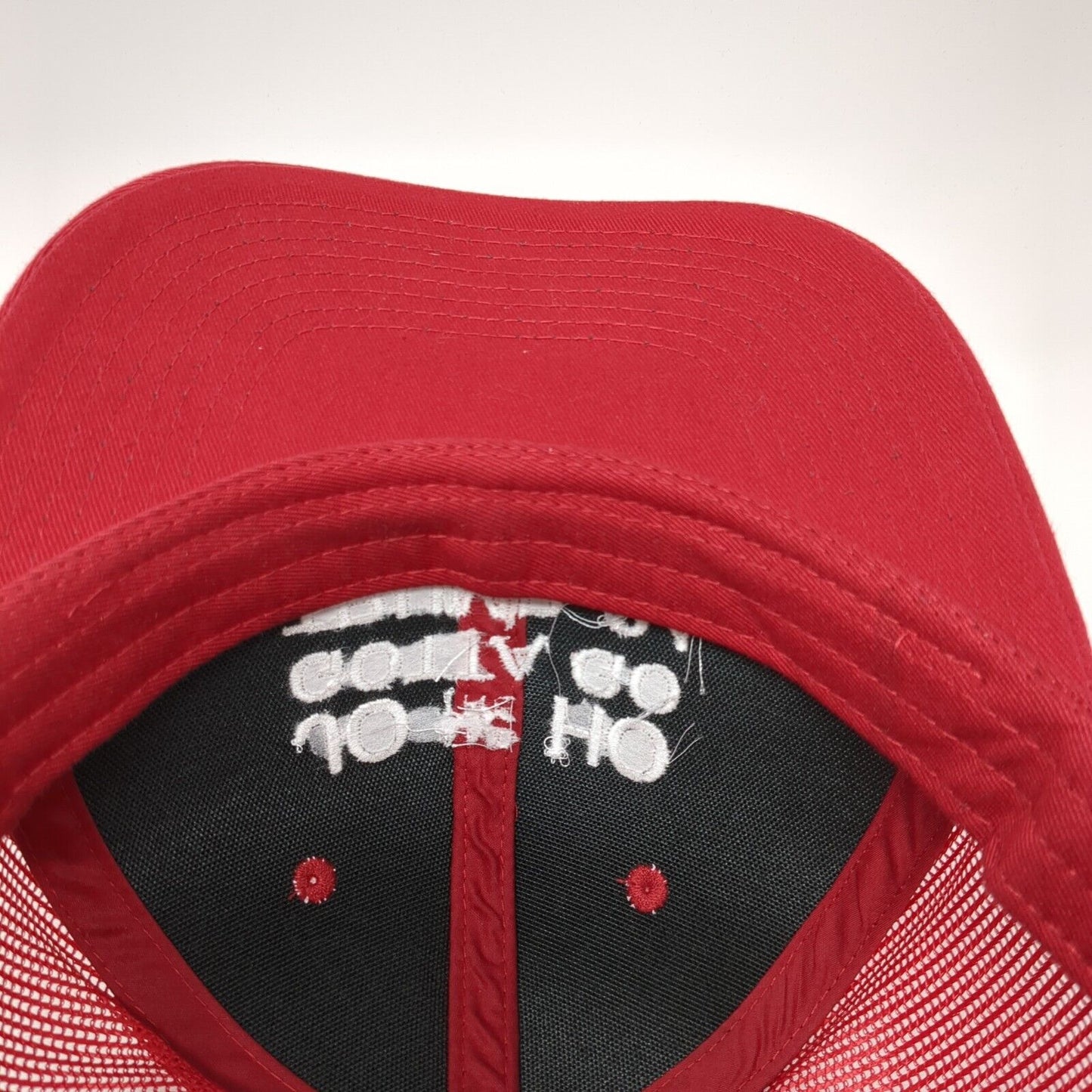 Jo and The Ho Gotta Go Trump 24 Snapback Trucker Hat Red OS Mesh Port Authority