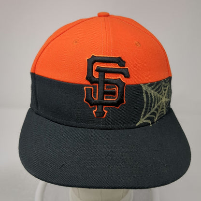 Nike MLB San Francisco Giants Snapback Hat Orange Black OS Web Baseball Cap