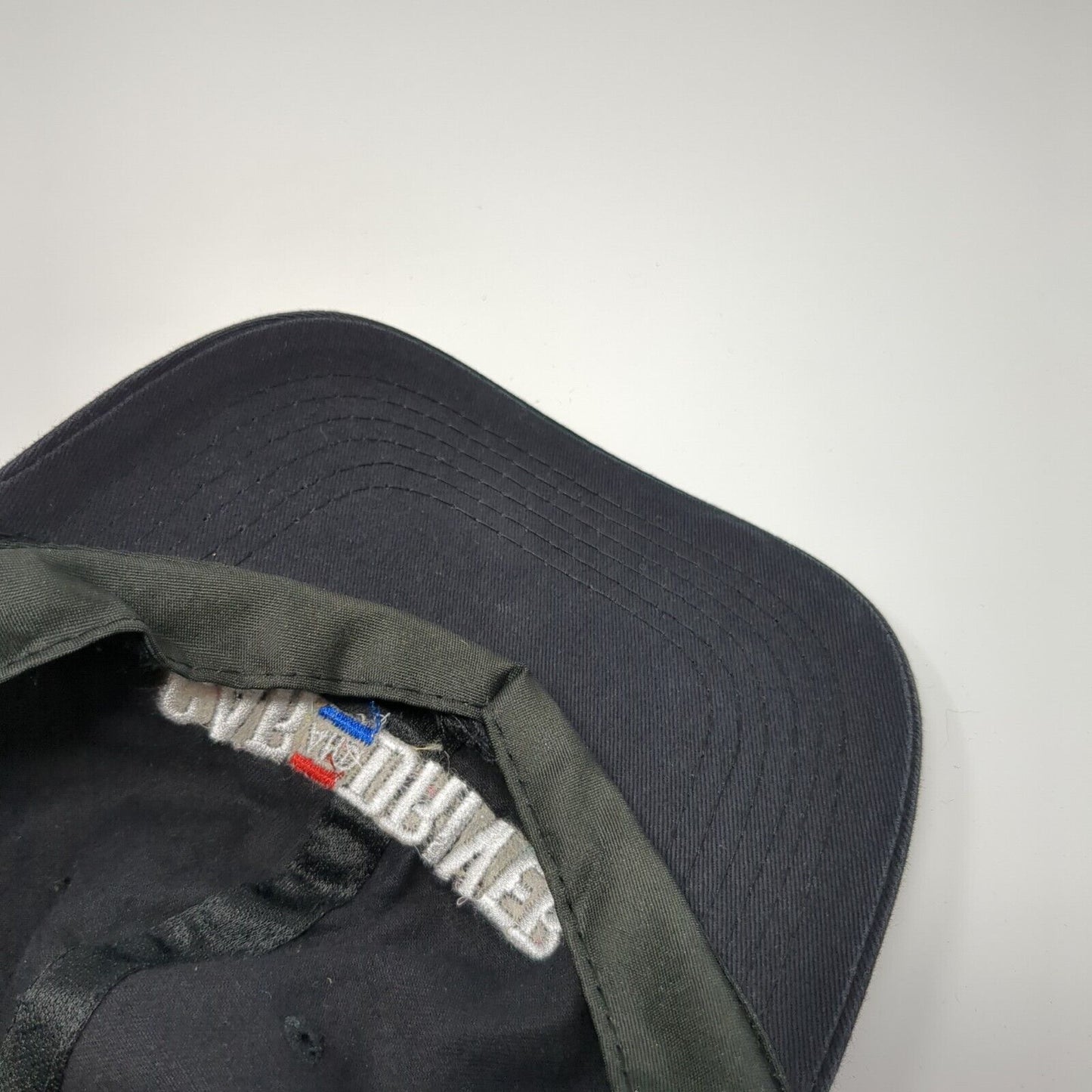 Car And Driver Strapback Hat Black One Size Adjustable Embroidered