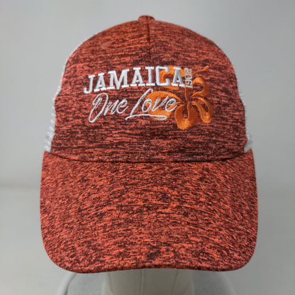 Jamaica One Love Strapback Mesh Back Trucker Hat Multi OSFA Surf Classic