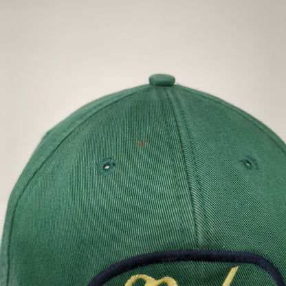 Vintage Polo Sport Ralph Lauren Slideback Hat Green OSFA Embroidered Logo