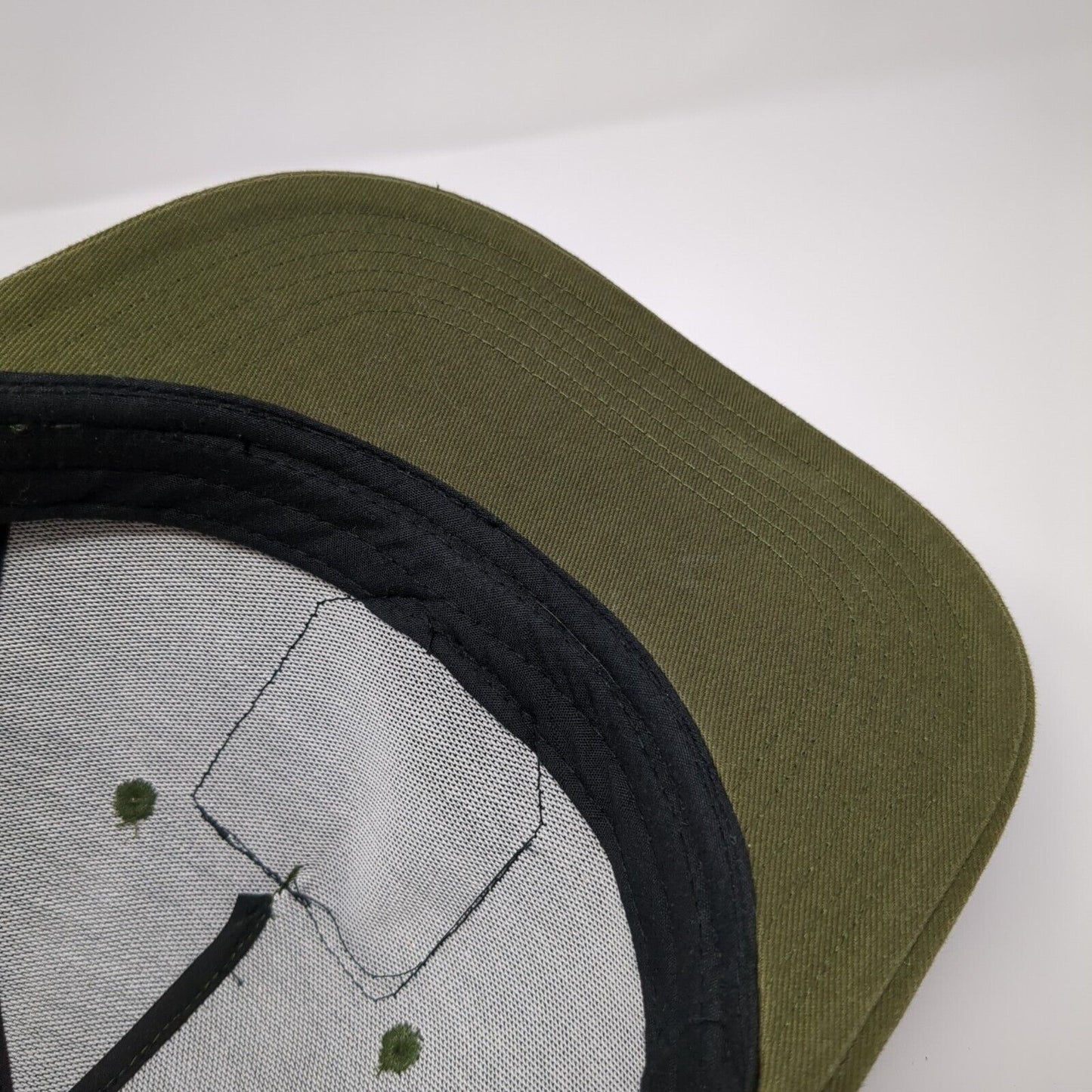 Wrestling Dummy Snapback Trucker Hat Green One Size Adjustable Mesh Back BIG X