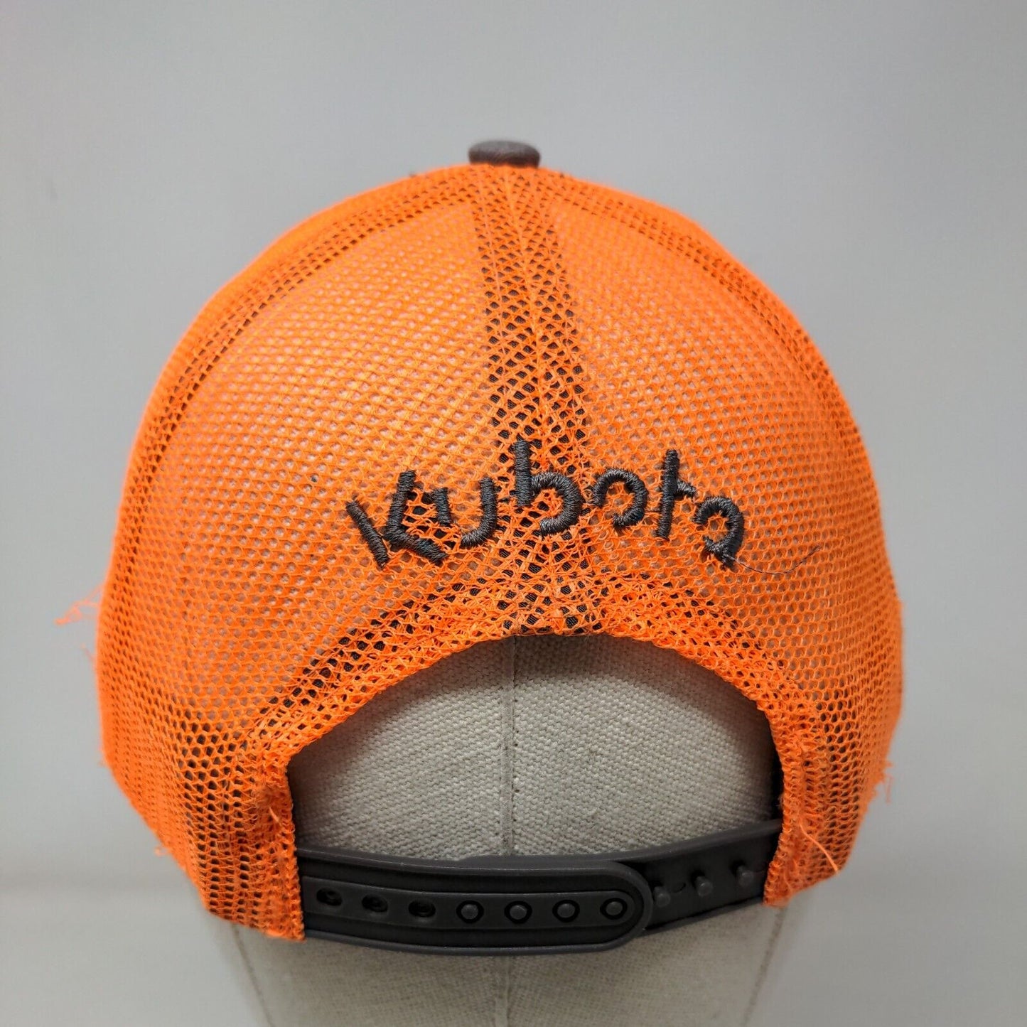 Parish Tractor Kubota Snapback Mesh Back Trucker Hat Multicolor OSFM