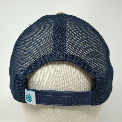 Sendero Provisions Co Boise River Idaho Blue Brown Trucker Hat One Size Snapback