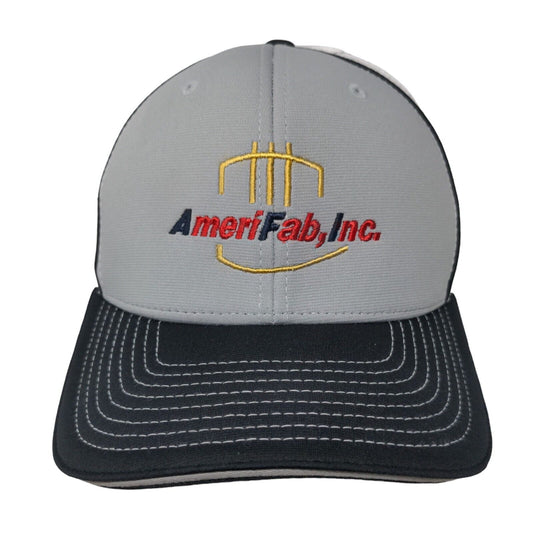 AmeriFab Inc Fitted Trucker Hat Multicolor L/XL Embroidered Mesh Back Richardson