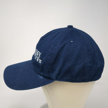 Richardson Baseball Cap Blue OSFM CBS News Productions Embroidered Cotton Hat