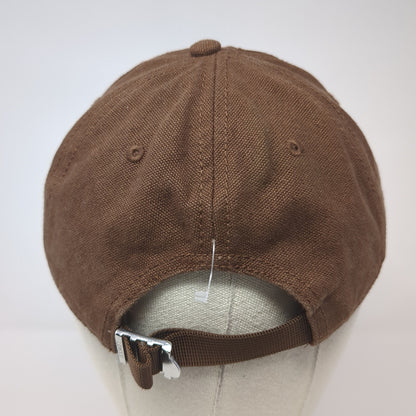 H Slideback Baseball Cap Brown One Size Adjustable Embroidered Divided by H&M