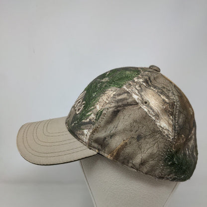 Cabela's Strapback Hat Camouflage One Size Embroidered Adjustable Q3