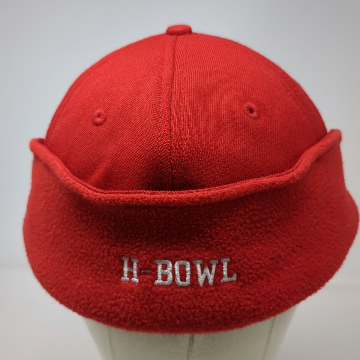 New Era NCAA Roadys Humanitarian Bowl Red Cap L Fleece Ear Flaps 39THIRTY Hat