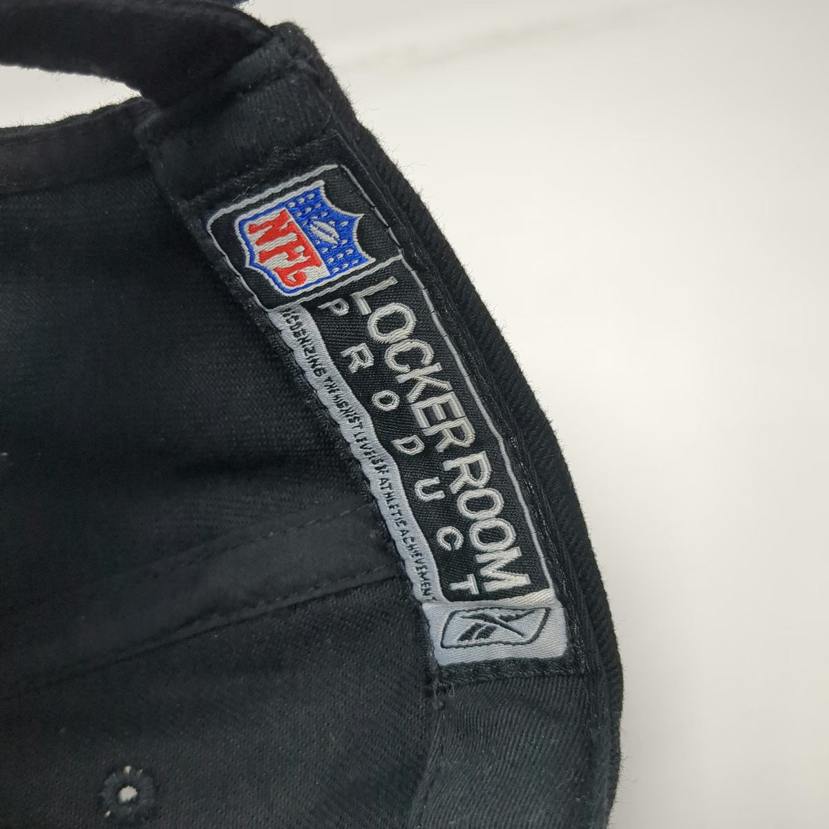 New England Patriots NFL Reebok Black One Size 2003 AFC Conference Champions Hat