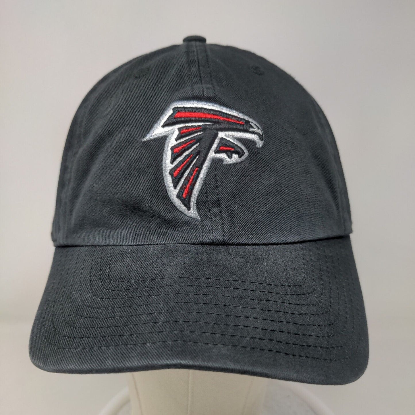 '47 Brand Men's Fitted Hat Black Size XL Embroidered Atlanta Falcons Logo NFL