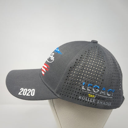 ShadePro RV Awnings 2020 Legacy Baseball Cap Gray One Size Adjustable Patriotic