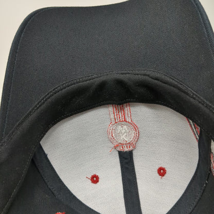 Kenworth Baseball Cap Black One Size Strapback Flame Embroidered Logo Truck Hat