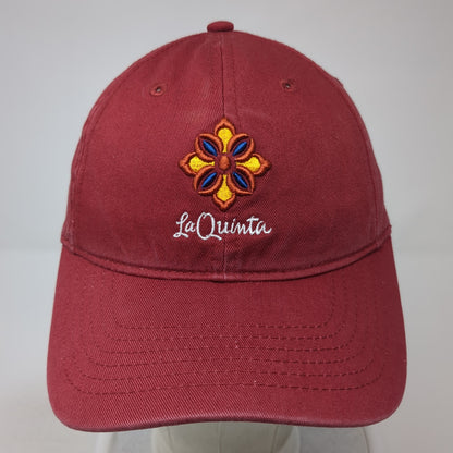 La Quinta Slideback Hat Red One Size Adjustable Embroidered Legendary