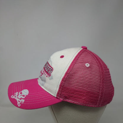 Grave Digger Monster Truck Racing Snapback Trucker Hat One Size Pink