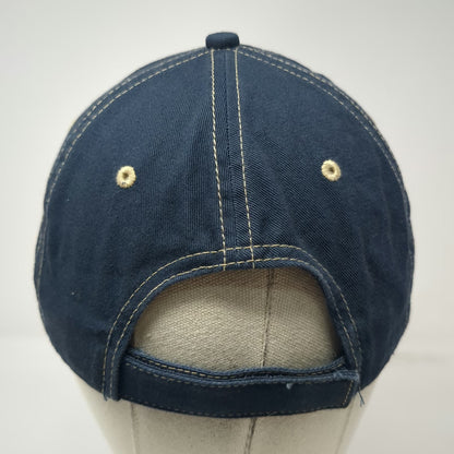 Port Authority Baseball Cap Blue One Size AgRidge Repair Farm Tractor Stitch Hat