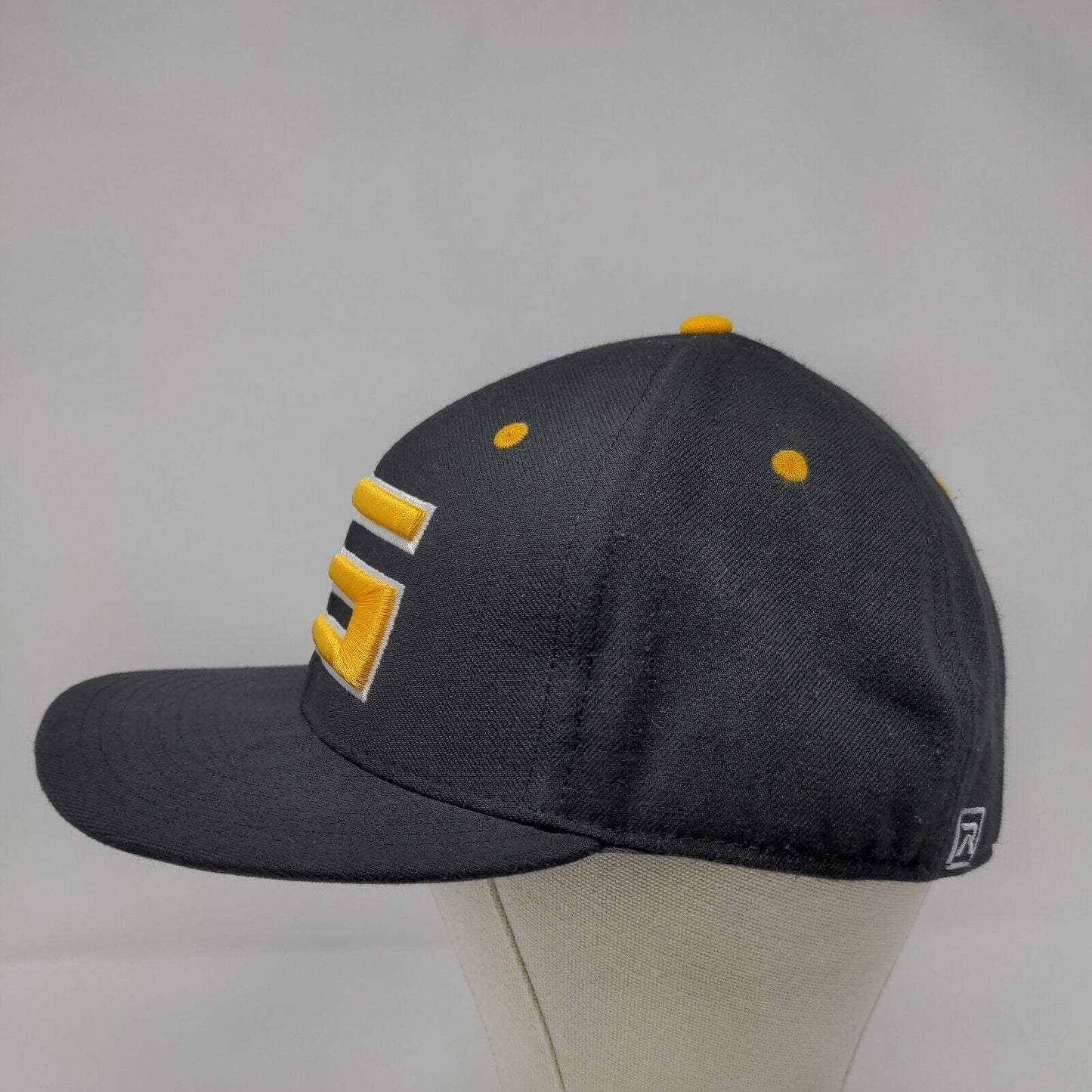 G Mats Football Fitted Hat Black 7 7/8 Richardson Performance Series