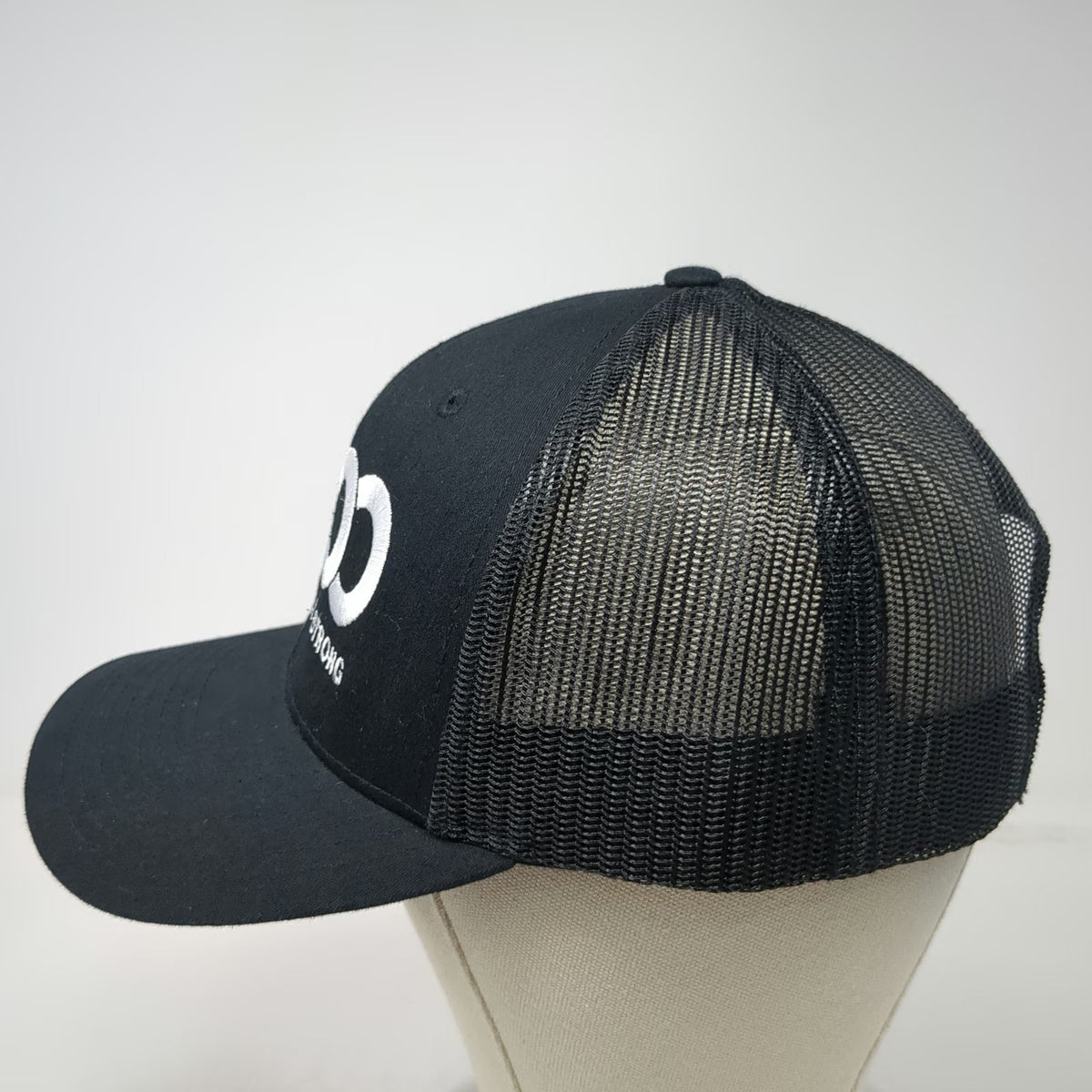 Richardson Trucker Hat Black One Size Rheem 100 Years Strong Mesh Snapback