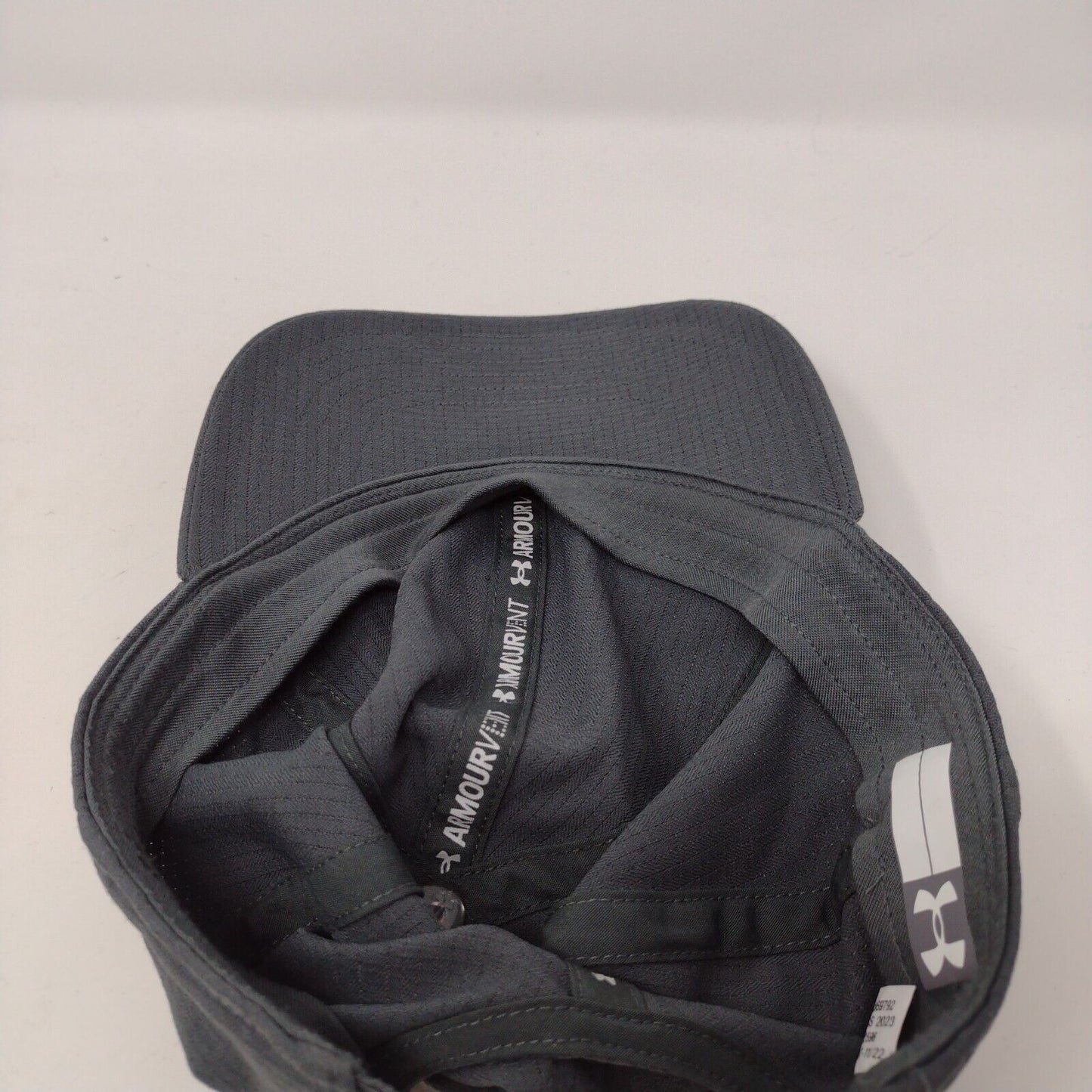 Under Armour Vent Strapback Hat Gray OSFA Free Fit Adjustable 6 Panel