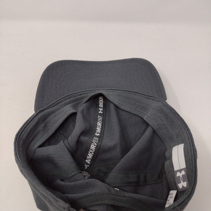 Under Armour Vent Strapback Hat Gray OSFA Free Fit Adjustable 6 Panel