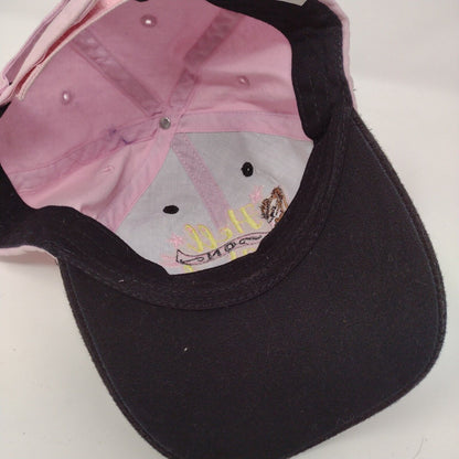 Hell On Heels Strapback Hat Multicolor OSFA Adjustable Embroidered Vented Holes