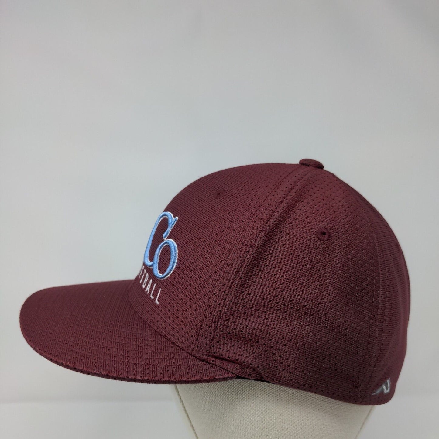 JayCo Softball Fitted Hat Red L/XL Embroidered 6 Panel Eight18 Pacific Headwear