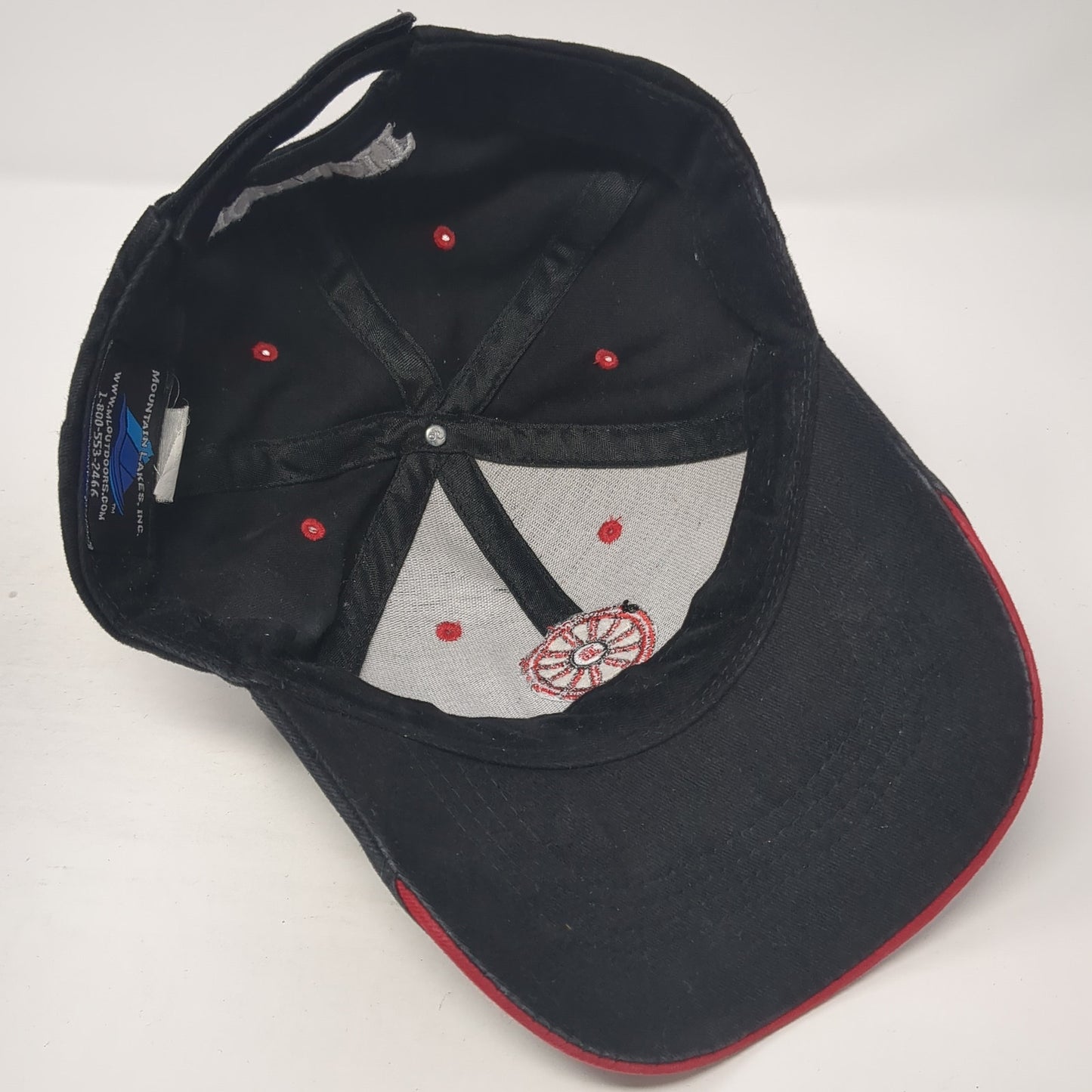Buchheit Strapback Hat Black One Size Adjustable Embroidered Logo