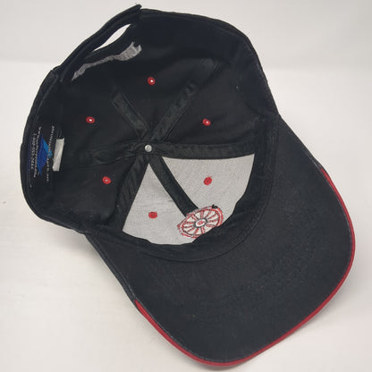 Buchheit Strapback Hat Black One Size Adjustable Embroidered Logo