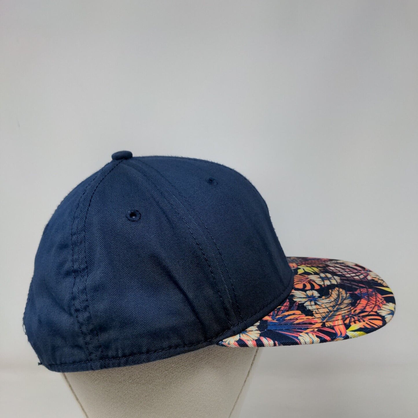 No Boundaries Snapback Hat Multicolor One Size Floral Adjustable 6 Panel