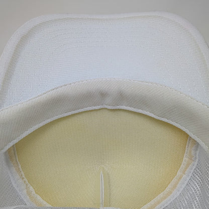 Nissun Trucker Hat White One Size Mesh Back Snapback Stods Stag Brews Birdies