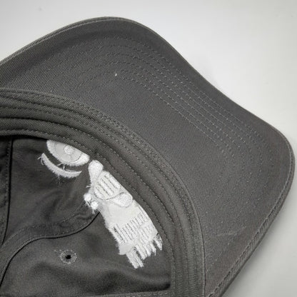 econscious Baseball Cap Gray One Size Eye Bee M Rebus IBM Logo Slideback Hat
