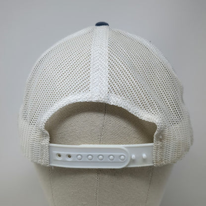 Cap America Trucker Hat Blue One Size Pentair Pool Snapback Mesh Back Service