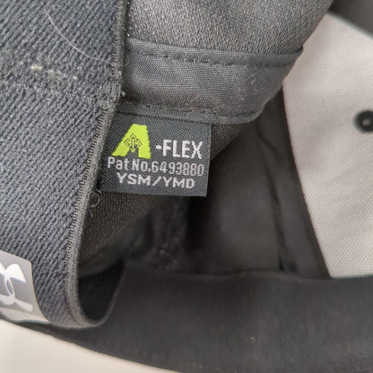 Under Armour Fitted Hat Blue Youth Small/Medium A-Flex Solid 6 Panel