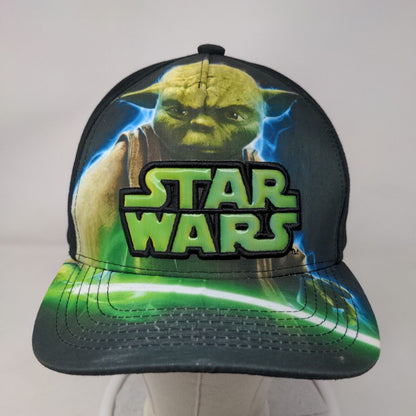 Star Wars Snapback Hat Yoda Graphic Embroidered Rebel Alliance Logo