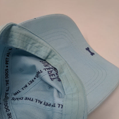 Can I Pet Your Dog? Slideback Hat Blue OSFM Embroidered State Of Mine