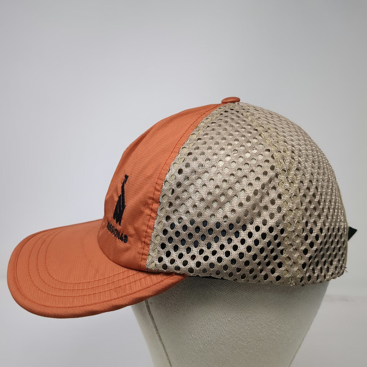 Richardson Baseball Cap Orange One Size Mesh Back MISSION43 Idaho Outdoor Hat