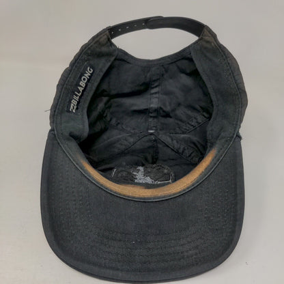 Billabong Snapback Rope Hat Black One Size Embroidered Adjustable