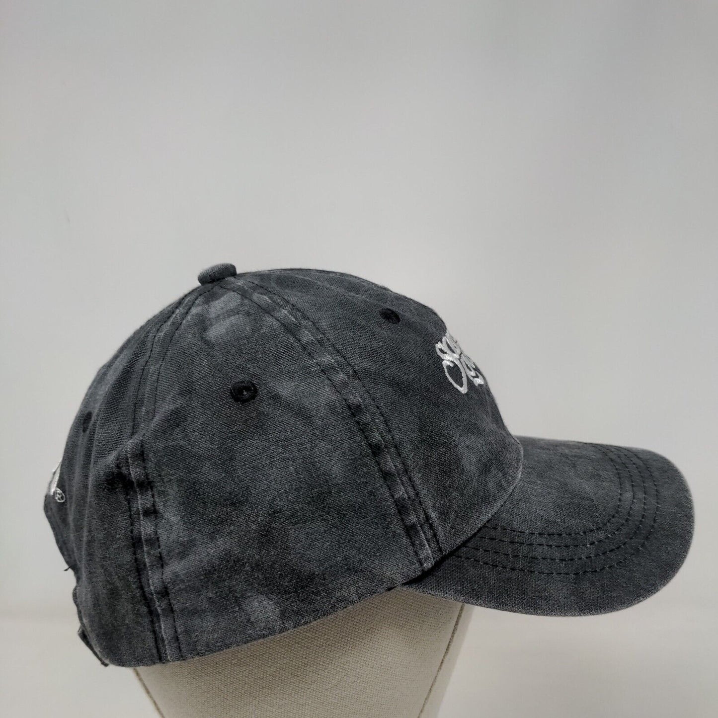 Southern Lock LCN Strapback Hat Gray One Size Embroidered Port Authority